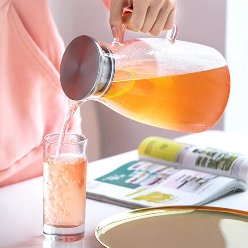 High-Temperature Resistant Glass Water Pitcher