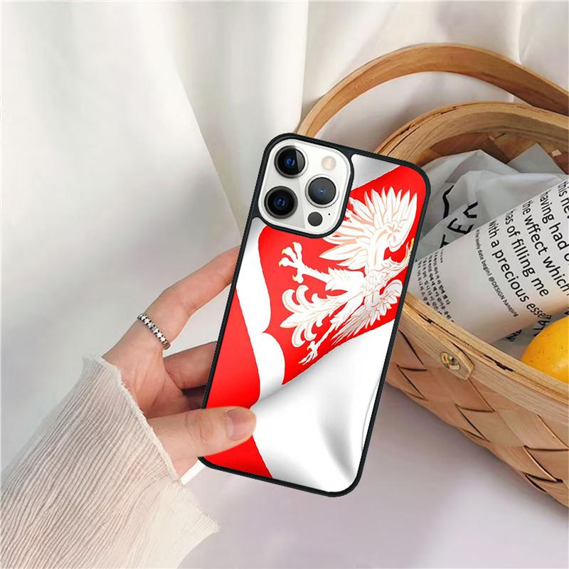 

Польша Польский Флаг Мобильный Чехлы для Телефона iPhone 17 Air 16 15 14 12 13 PLUS 11 PRO MAX Coque Fundas coque iPhone 14