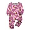 Prints Family Matching Long Sleeve Tops+Pants Set Family Matching Sets
