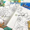 Langlang Mountain Little Monster Art & Coloring Book for Kids: Sketch, Trace, Doodle, and Paint