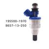 2PCS Oem 195500-1970 1955001970 MB6S713250 B6S713250 FUEL INJECTOR for Mazda MX3 MX5 MIATA 626 929 MX6 1.6L 2.2L