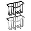 Waterproof Sponge Holder Stainless Steel Sink Organizer Scouring Pad Storage Shelf  Kitchen