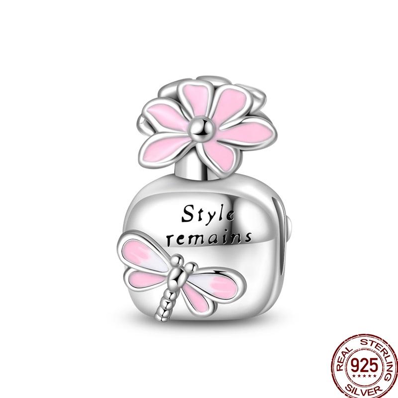 Copper Perfume Charms Makeup Evening Dress High Heels Beads Fit Original Bracelet Diy For Women Fine Jewelry Gift