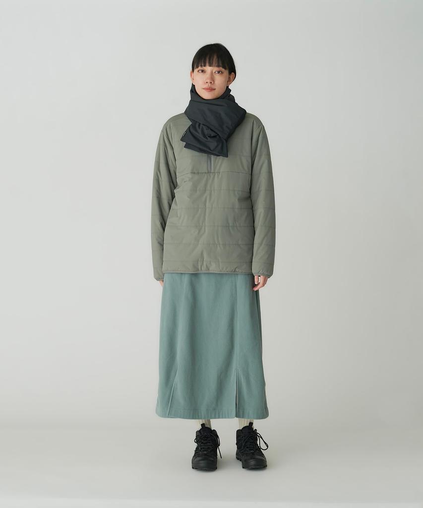 Snow Peak 2L Octa Stole Black Free Size AC-24AU004 Stole/Shawl/Scarf/Women's