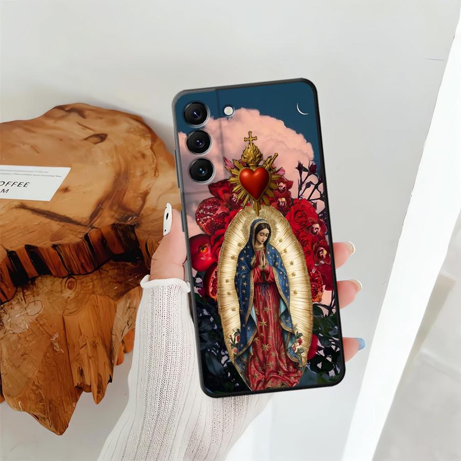 Hülle für Samsung Galaxy A06 A53 A17 A25 A16 A73 A51 A52 A36 A37 A57 A15 A23 A05 A55 Handyhülle A50 A70 A13 A12 A41 Heilige Mutter