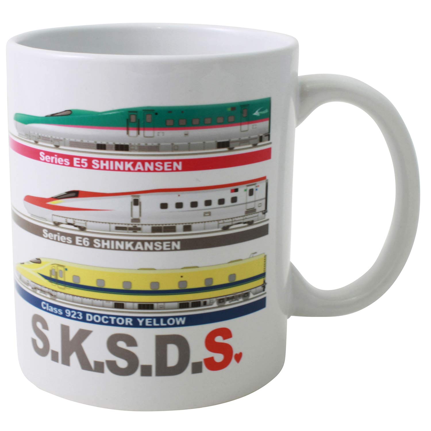 

I Love Shinkansen Mug