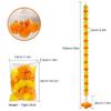 Long Strands Artificial Marigold Garland 1.5m Marigold Flowers Home Decor Pooja Wedding Events Decor Festival Ornament