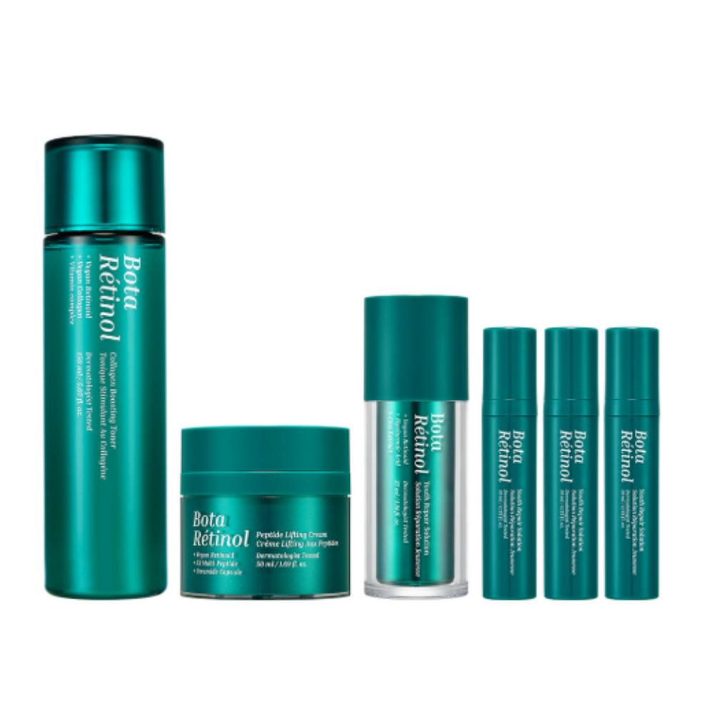 

Enprani Botaretinol 3-Piece Skincare Set – Anti-Aging Toner, Cream & Solutions (150ml + 50ml + 35ml + 3×10ml)