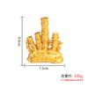 Prosperous Bamboo Ornament Yuanbao Festival, Suitable for Living , Study Room, Desktop, Office Decoration, Leadership Pr