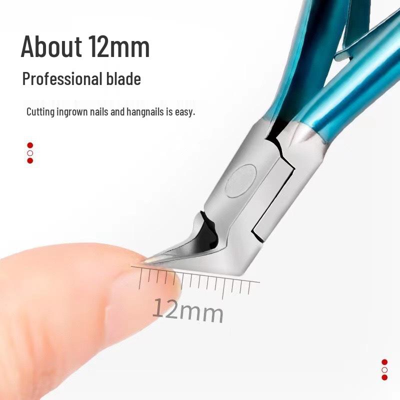 Stainless Steel Ingrown Toenail Clipper & Cuticle Scissors