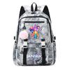 Rucsac Imprimat cu Demon Hunters K-Pop Desen Animale Școlar pentru Adolescent Student Fată Băiat Geantă pentru Cărți Capacitate Mare Impermeabilă Geantă de Călătorie Mochila