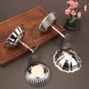 Stainless Steel Dessert Cup Ice Cream Cups Salad Goblet Retro High Base Bowl For Fruit Yogurt Snack Dish Bar Dinnerware