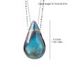 Collana Girocollo con Ciondolo in Pietra di Luna a Forma di Goccia d'Acqua Gioielli in Pietra di Luna Materiale Pietra di Luna Collana Gioiello Regalo per Donne