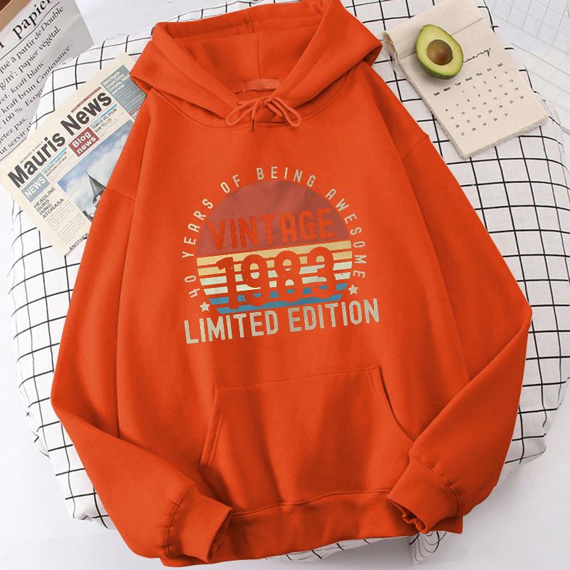 (Unisex Hoodie)New Made In 1973 50 Years Of Perfection Print Hoodies Women Spring Autumn Fashion Pullovers