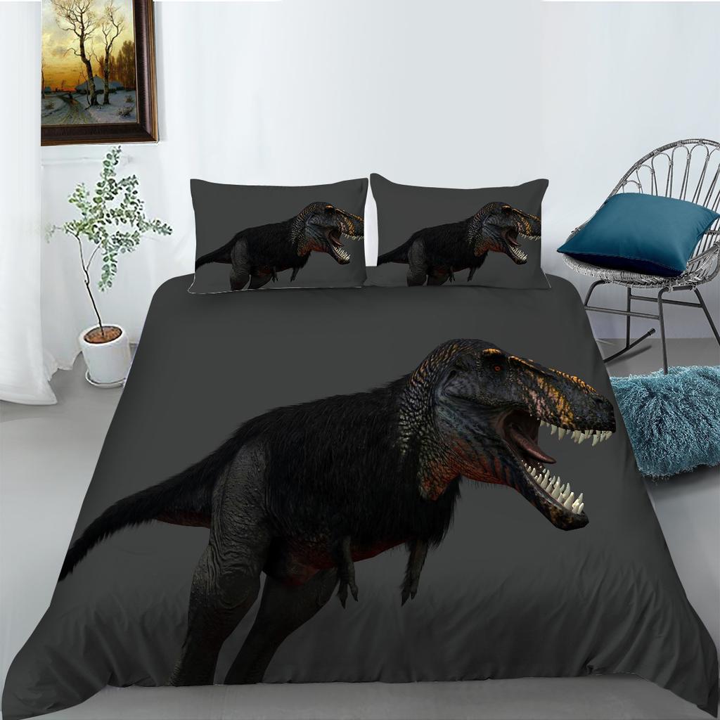 Mode Dinosaurier Serie Polyester Bettwäsche Zwei- oder Dreiteilig Digitaldruck