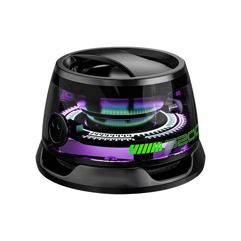 Magnetic Bluetooth Speaker Wireless Portable Mini Speaker With Rgb Color Light 5.3 Subwoofer Speaker