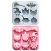 Halloween Silicone Mold Homemade Cake Mold Nonstick Silicone Pumpkin Mold Skull Bat Ghost Shape Chocolate Candy Mold Baking Tool