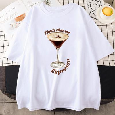 2024 Album Espresso Das Bin Ich T-Shirt Sabrina Carpenter Druck T-Shirt für Fans Kurzarm Baumwolle Damen Herren T-Shirt