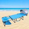 Portable Folding Lounge Bed Foldable Sunbathing for Beach