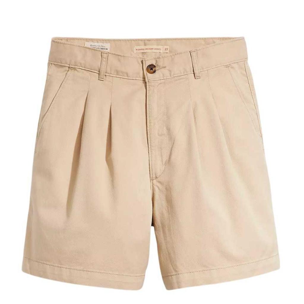 Levis Womens/Ladies Pleated Shorts