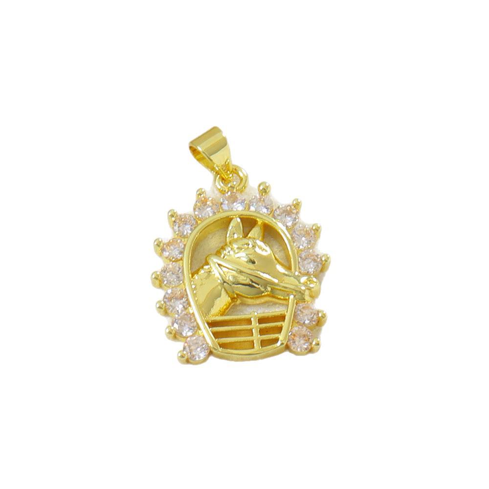 European & American Zircon Horse Series Jewelry: Copper Pendants, DIY Bracelets, Necklaces, Earrings