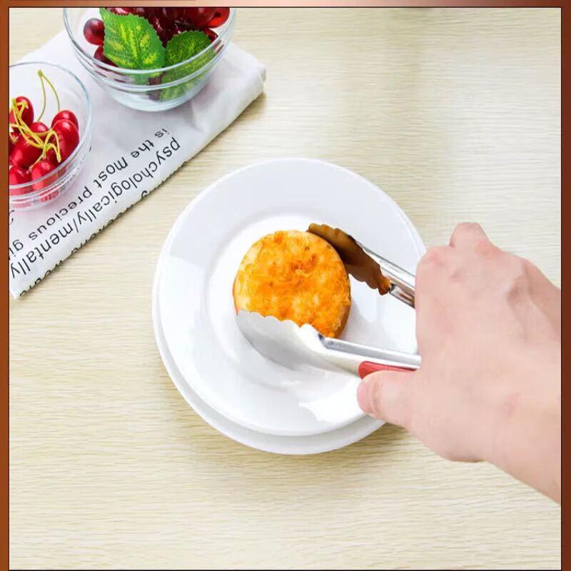 Stainless Steel Food Tongs Set