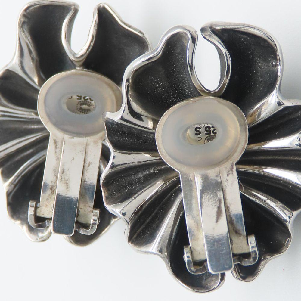 Used Georg Jensen Earring 400 Silver925 26.0g Silver gold Accessories