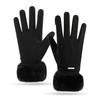 Waterproof Cold-proof Gloves Windproof Touch Screen Gloves Cute Winter Warm Gloves  Cold Weather