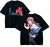 Saki Anime Lover TShirt Harajuku Cotton NewModel High Street Retro Fashion Oversized Unisex Hot Product Comfortable Breathable