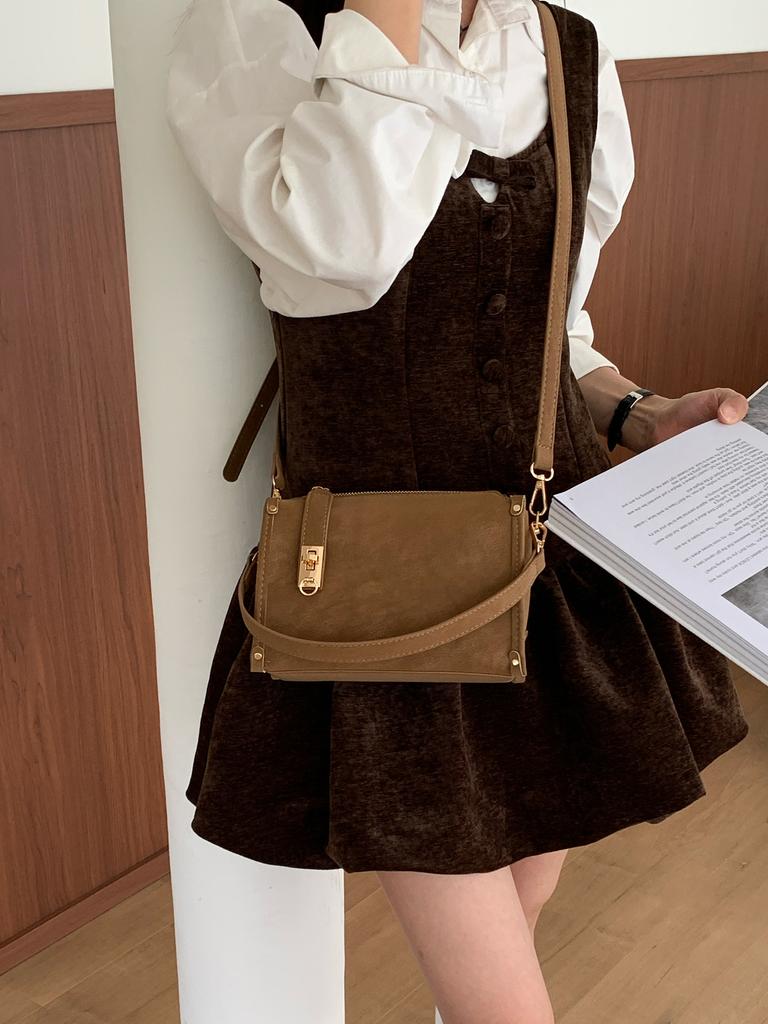 Handbag - Retro, Luxury, Sophisticated, High-end, Single Shoulder Crossbody Bag, Commuting Small Bag