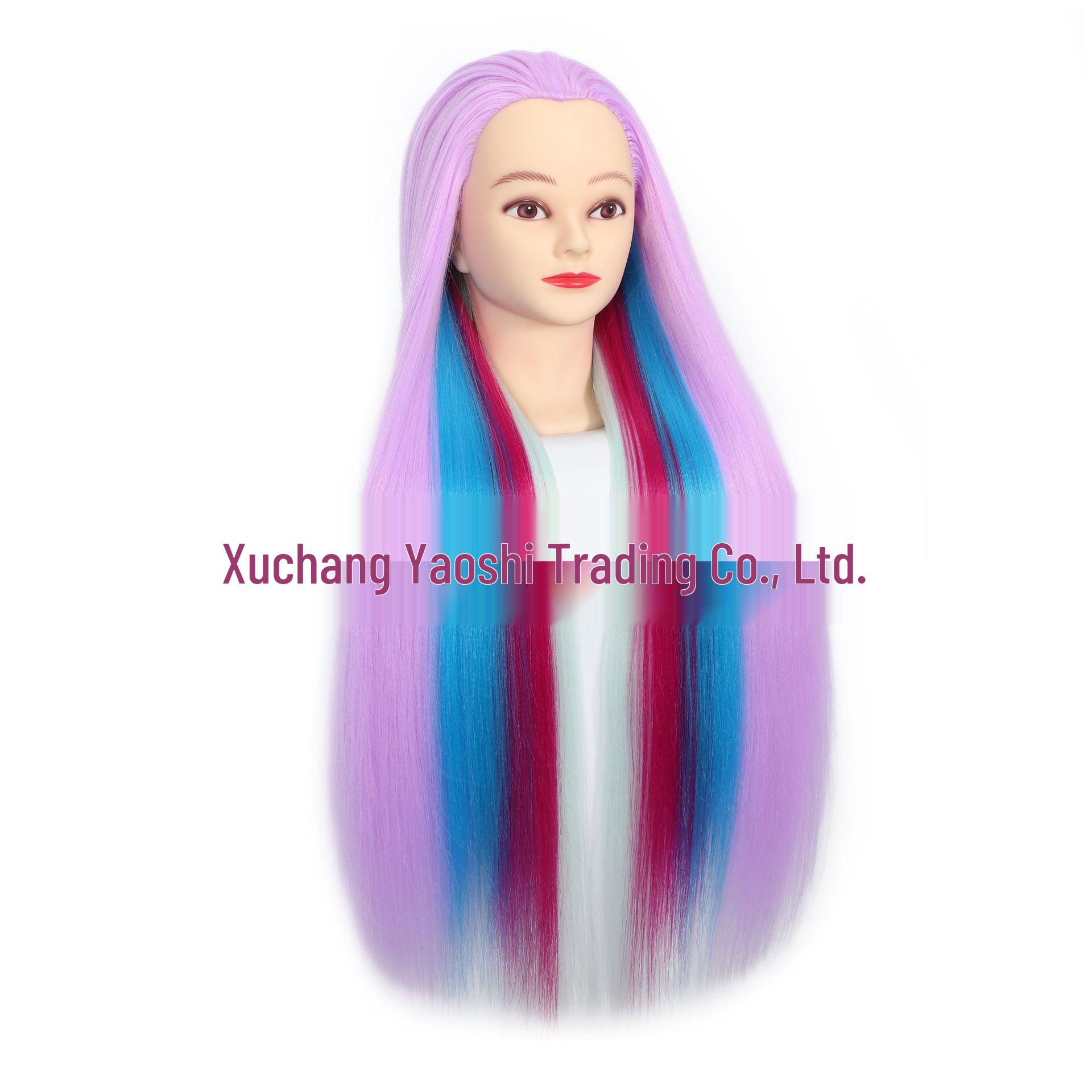 Wig Mannequin Braiding Practice Model - Hairdressing Doll Head