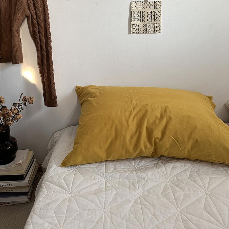 

Dopaamine Floral Pillowcase Pure Cotton Single Person Size 4874 All Cotton Pillow Cover Soft Comfortable Luxury Style 48cm x 74cm