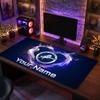 Millwall FC Custom Large Mouse Pad, Personalized Name Text Print, Football Logo Non‑Slip Desk Mat Gaming Gift