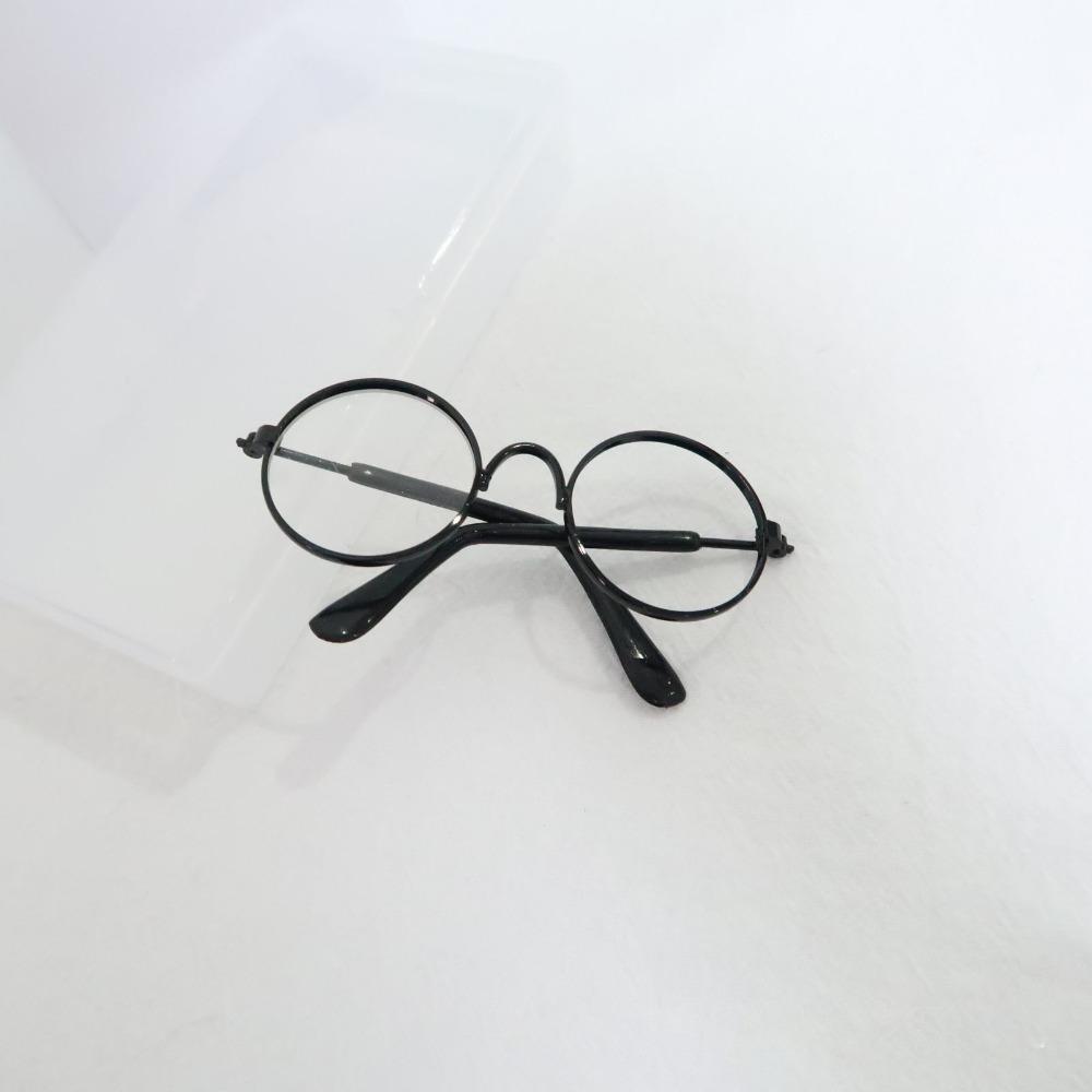 Toys Round Frame Glasses Multi Color Toy Decorative Glasses Miniature Eyeglasses  for 20CM Doll
