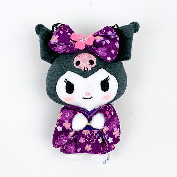 Sanrio Kuromi Sakura Kimono Plush Doll Japanese Style