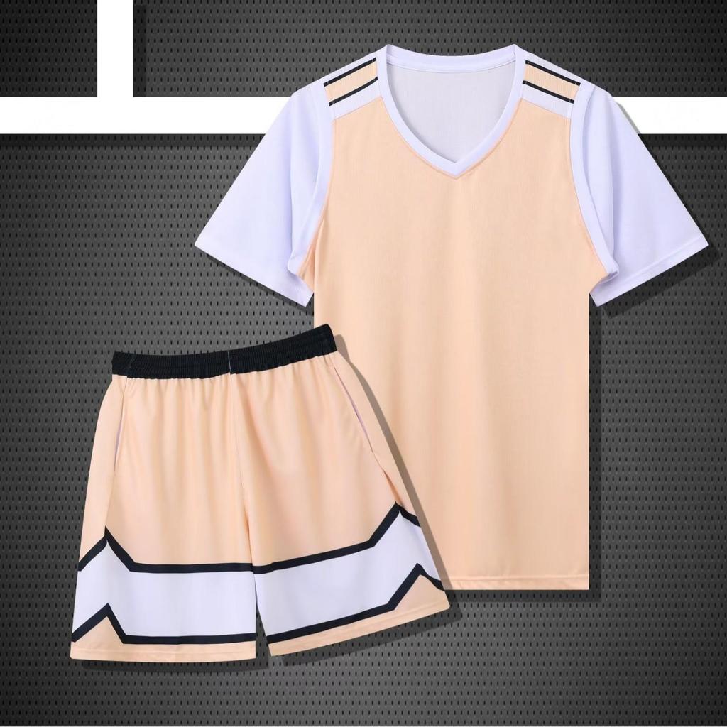 Unisex Basketball Uniform Set, Number Print, Dual-Pocket, 3XS-4XL