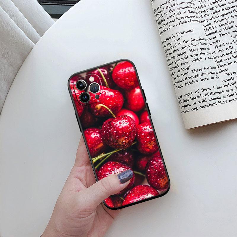 Cherry summer fruit New High-End Cover Phone Case for iPhone SE XS XR 17 16E 12 11 Pro Max Mini Air