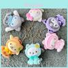 Soft Kurumi Meledy Pachanga Dog Cat Stuffed Animal Cat Pendant Dog Pendant Doll Figure