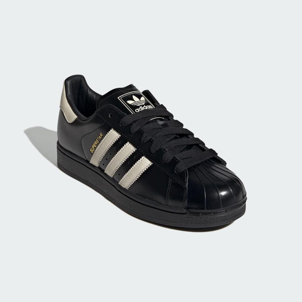 adidas SUPERSTAR II KZ6730 Unisex Originals Sneakers Core Black / Cream White / Gold Metallic