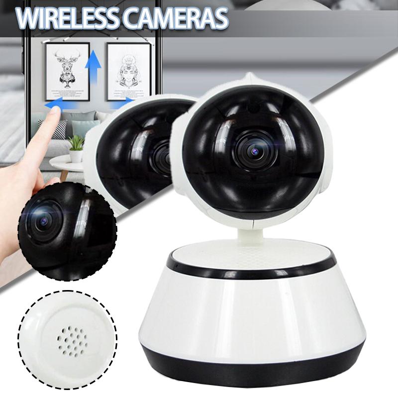 

PDTO 360-градусная умная домашняя камера безопасности, ночное видение, двустороннее аудиообнаружение движения