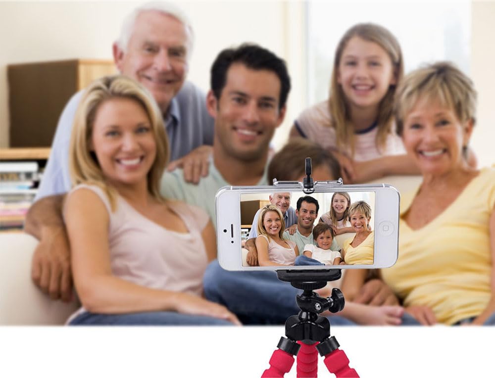 Kiowon Universal Remote Controller Bluetooth Connection Smartphone Remote Control Compatible with Android Music Mouse Simple Game Mode Options 4.0