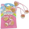 Pokemon Hair Ponytails of Pikachu Eevee Purple Accessories Die-Cut (Set 2) / &