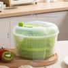 Salad Spinner Easy Clean Dining Room Reusable Serving Multipurpose Vegetable Dryer for Herb Greens Fruits Washing Draining