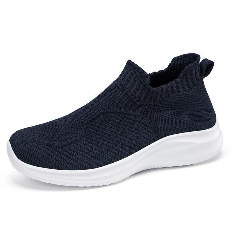 Fashion New Spring Summer Women Shoes Knitting Sock Women's Sneakers Breathable Women Flat Shoes Soft Bottom Casual Walking Shoes