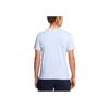 Under Armour Breathable Comfortable Solid Color Round Neck Pullover Dopamine Short Sleeve T-Shirt Women T-Shirt Light-Blue 1379155-464