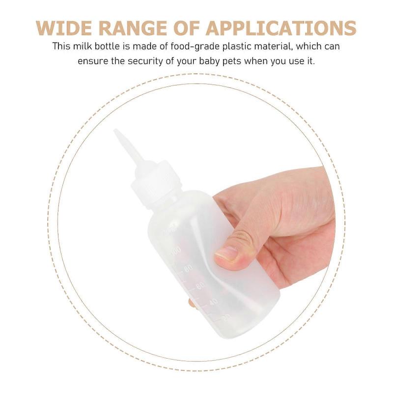 Small Cat Milk Bottles for Feeding 12Pcs Reusable Nursing Bottles for Pets