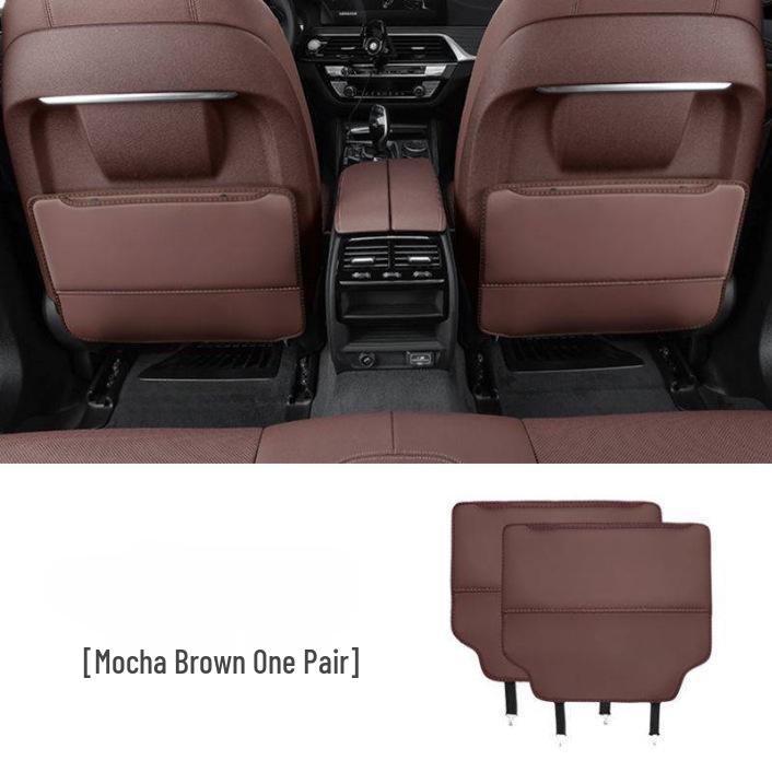 Crown Lu Fang Rear Seat Kick Mat - Anti-Kick Protection & Interior Enhancement