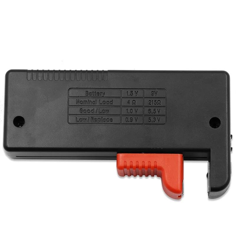 BT-168 AA/AAA/C/D/9V/1.5V Batteries Universal Button Cell Battery Colour Coded Meter Indicate Volt Tester Checker BT168 Power