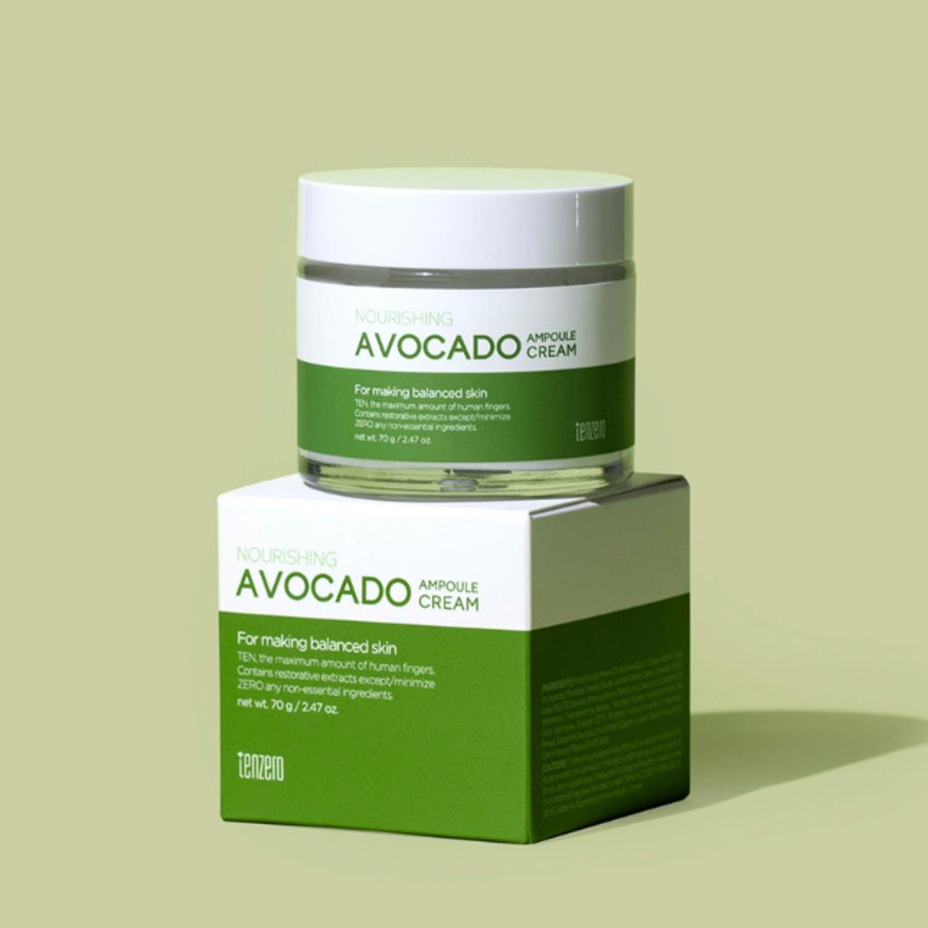 TENZERO Nourishing Avocado Ampoule Cream 2X 70g
