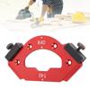 Radius Chamfer Template R40 T40 Rounded Corner Bevel Angle Trimming Cutting Jig for Woodworking Proj